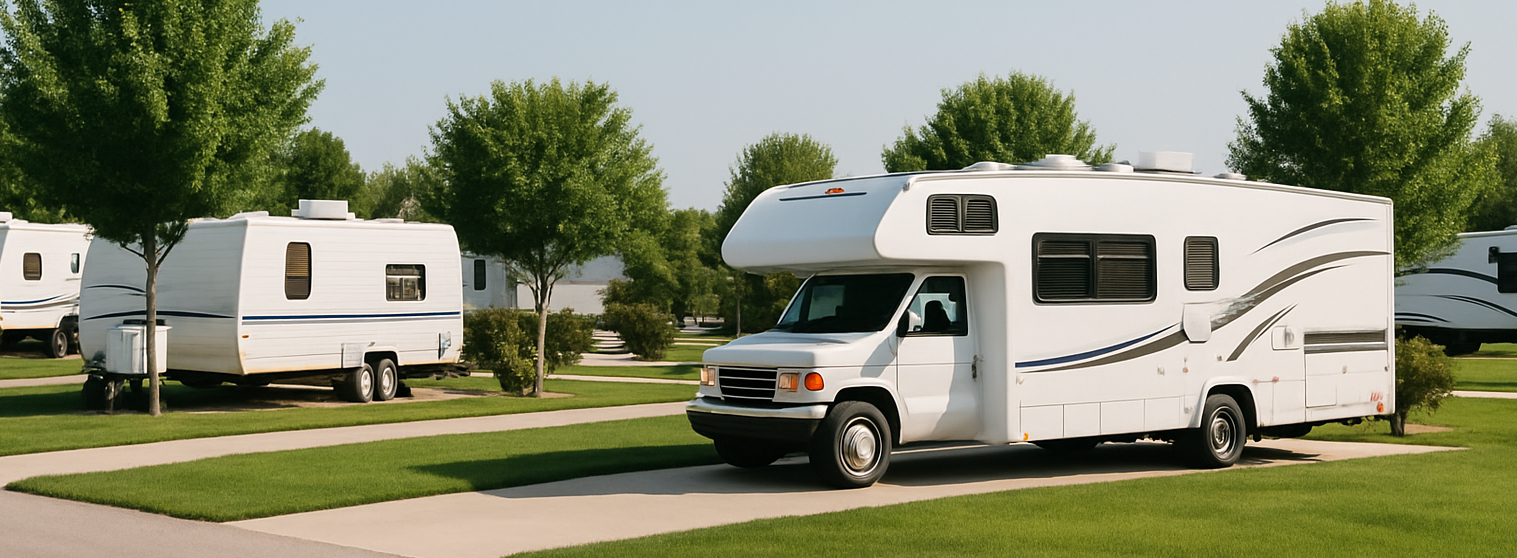 RV park view